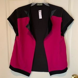 NWT open front top